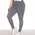thumbnail image 1 of Sevevn Fashion Plus Size Womens Sexy Leggings Trousers Yoga Sport Hole Casual Pants Gray XXL Clearance Sales Online Deals, 1 of 7