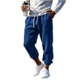 thumbnail image 1 of Sevevn Men's Baggy Sweatpants Wide Leg Lounge Pants Drawstring Waist Loose Fit Jogging Sweat Pants with Pockets, 1 of 7