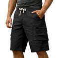 thumbnail image 1 of Sevevn Men's Cargo Shorts Elastic Waist Drawstring Multi-Pocket Quick Dry Casual Utility Shorts, 1 of 9