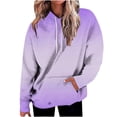 thumbnail image 1 of Sevevn Sweatshirts for Women Women's Fashion Printed Hooded Pocket Long Sleeve Blouse Casual Tops Sweatershirt Hoodies Gift for Adults, 1 of 4