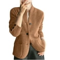thumbnail image 1 of Sevevn Women's 2025 Fashion Casual Open Front Long Sleeve Chunky Knit Cardigans Sweaters Outerwear Coats, 1 of 6