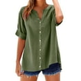 thumbnail image 1 of Shirts For Women Sevevn Women's Casual Short Sleeve Round Neck Summer Loose Tee Shirts Blouse, 1 of 4