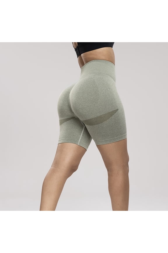 Women's Fitness Pants Tight-fitting Stretch Hip-Up Yoga Pants yoga shorts for women