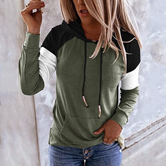 Sevevn Women's Hoodie Sweatshirt Casual Pullover Tunic Long Sleeve Shirt Women's Hoodies Pullover Hoodies For Teen Girls Oversized Hoodies For Women