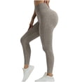 thumbnail image 1 of Sevevn Women's Peach Seamless Solid Color Hip Lift High Waist Yoga Wear Sports Running Fitness Yoga Pants, 1 of 7