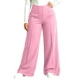 thumbnail image 1 of Sevevn Women's Plus Size Wide-Leg High-Stretch Loose Yoga Pants Athletic Lounge Pants Sizes 1X–5XL, 1 of 6
