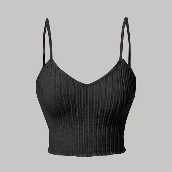 Sevevn Women's Tank Loose Round Neck Ruched Sleeveless Casual Basic Shirts Black XL Summer Savings