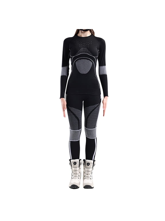 Women's Thermal Ski Underwear Long Johns Breathable And Warm Base Layer Cold Weather For Women