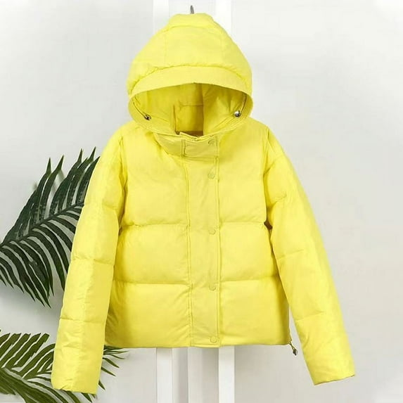 Sevevn Women's Winter Fashion Thickened Warm Windproof Long Sleeve Padded Jacket Deal of the Week