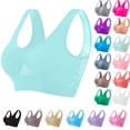 thumbnail image 1 of Sevevn Womens Seamless Wireless Bras Sports Bras for Women High Support Sports Bra Wirefree Yoga Bra With Removable Pads Bras for Women, 1 of 3