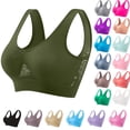 thumbnail image 1 of Sevevn Womens Seamless Wireless Bras Sports Bras for Women High Support Sports Bra Wirefree Yoga Bra With Removable Pads Bras for Women, 1 of 3