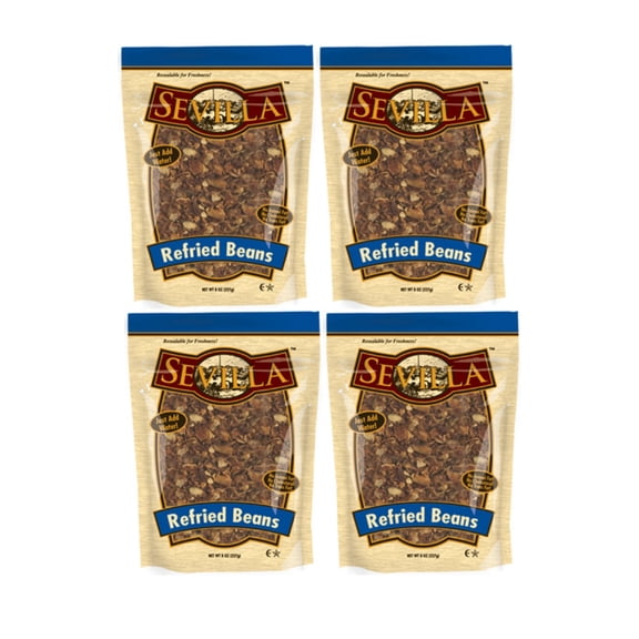 Sevilla Refried Beans Just Add Water 4 Pack 8 oz