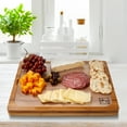 thumbnail image 1 of Seville Classics Bamboo Cutting Board w/ 7 Color-Coded Cutting Mats, 1 of 12