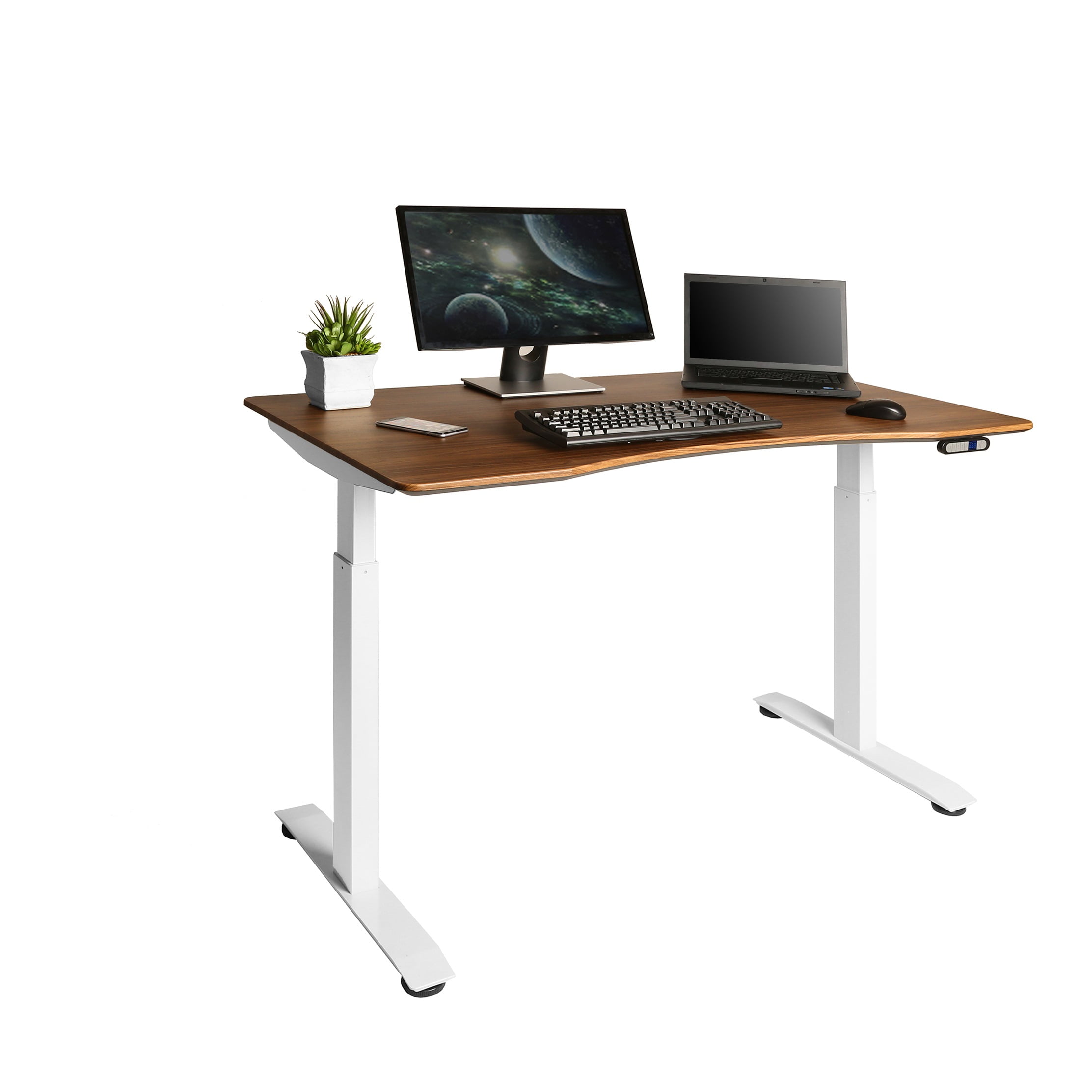 Seville classics ergo desktop table top with beveled bottom on sale edges