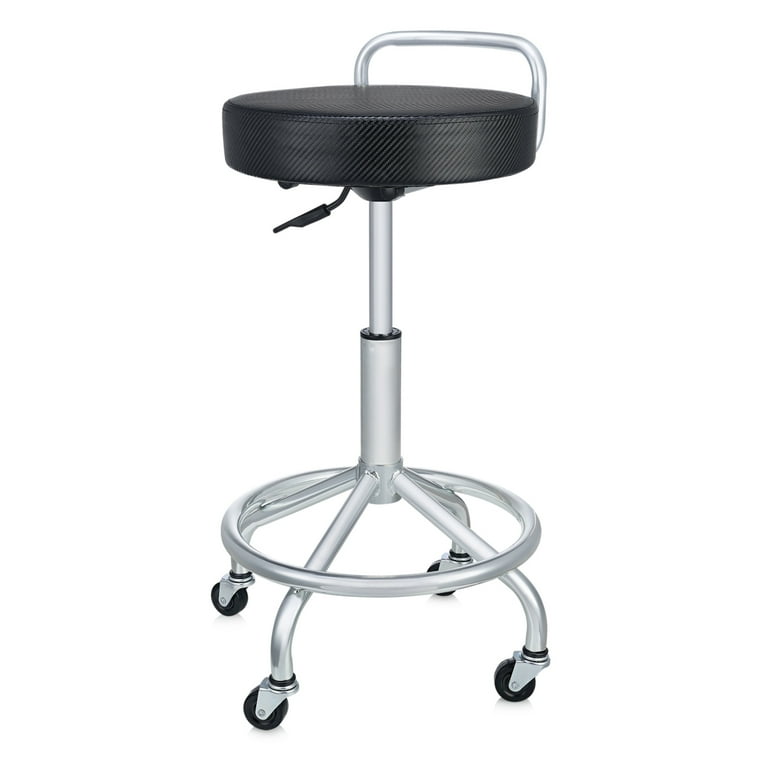 Cushioned Shop Stool - Garage Pneumanic Stool Seat - AC57144