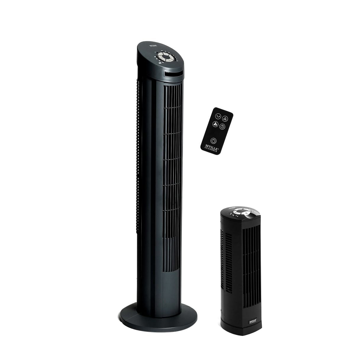Seville Classics Ultra Slimline Tower Fan Combo Pack 40" Tower Fan