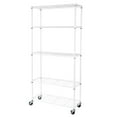 thumbnail image 1 of Seville Classics UltraDurable® 5-Tier NSF Steel Wire Shelving, 36" W x 14" D, White, 1 of 9