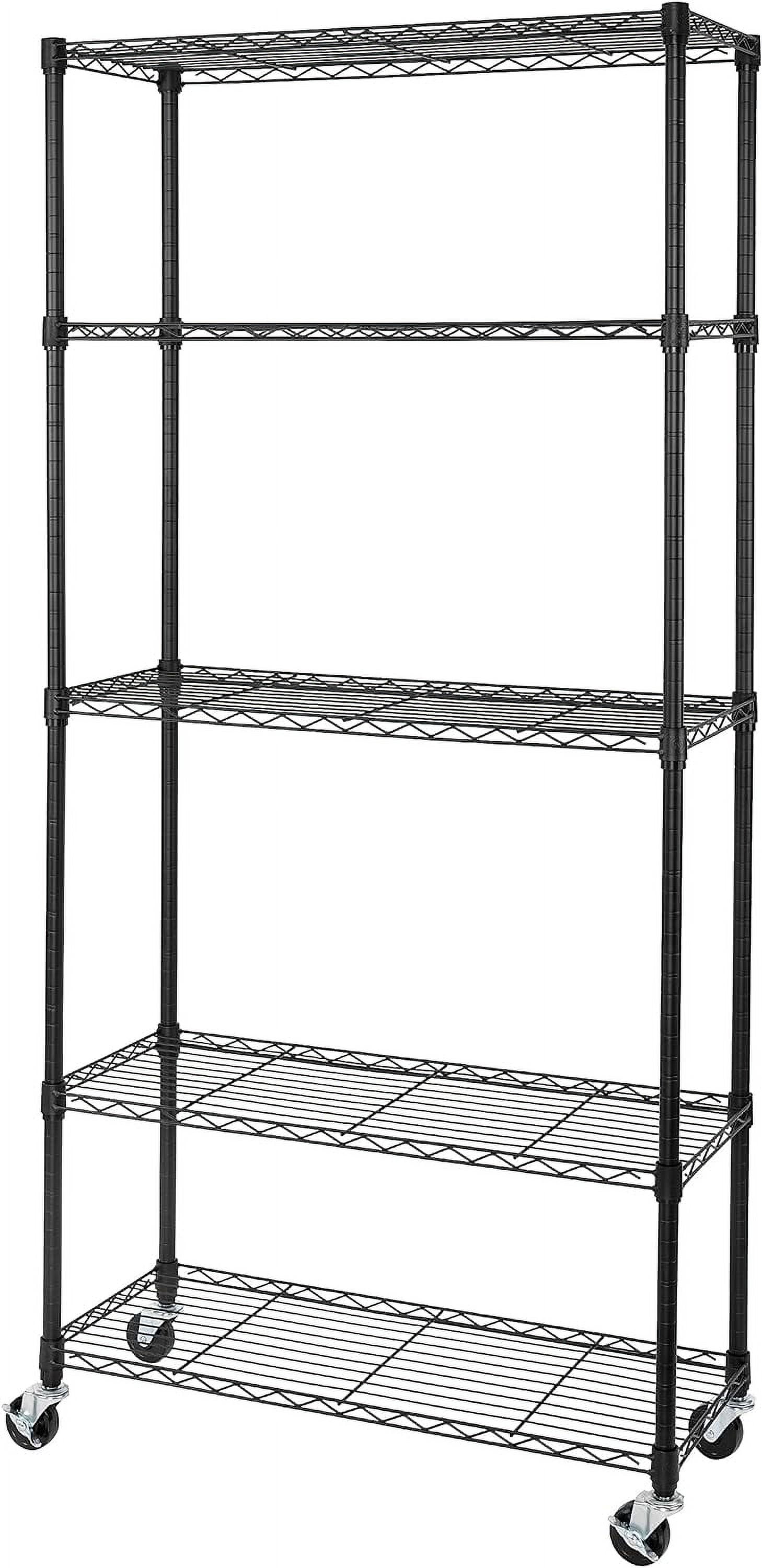 Seville Classics UltraDurable Heavy Duty NSF Solid Steel Wire Rack