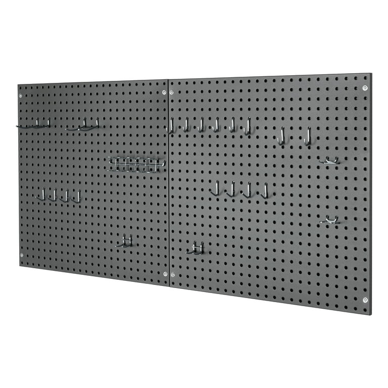 Seville Classics UltraHD® 2-Piece Pegboard Set w/ 23 Piece Hook ...