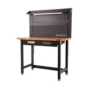 Seville Classics UltraHD Commercial Heavy-Duty Workcenter, with Pegboard