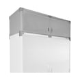 thumbnail image 1 of Seville Classics UltraHD® Stacking Top Steel Body Lockable Storage Cabinet Organizer Shelving Unit, 60" W x 24" D x 18.5" H, Granite, 1 of 5
