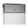 thumbnail image 1 of Seville Classics UltraHD Double Door Stacking Top Cabinet, Graphite, 48" W x 18" D x 18.5" H, 1 of 4