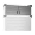 thumbnail image 1 of Seville Classics UltraHD Double Door Stacking Top Cabinet, White, 48" W x 18" D x 18.5" H, 1 of 4