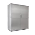 thumbnail image 1 of Seville Classics UltraHD® Steel Storage Cabinet, 60" W x 24" D x 72" H, Granite, 1 of 13