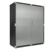 Seville Classics UltraHD® Extra-Wide Mega Storage Cabinet, 60" W x 24" D x 72" H, Graphite