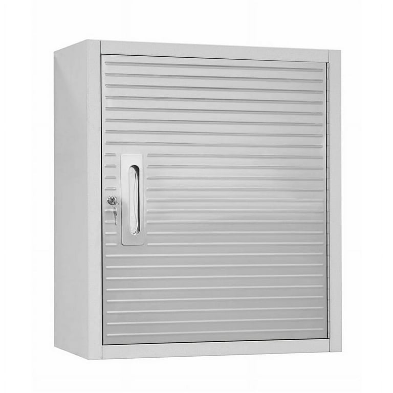 Seville Classics UltraHD Steel Wall Storage Cabinet, 24