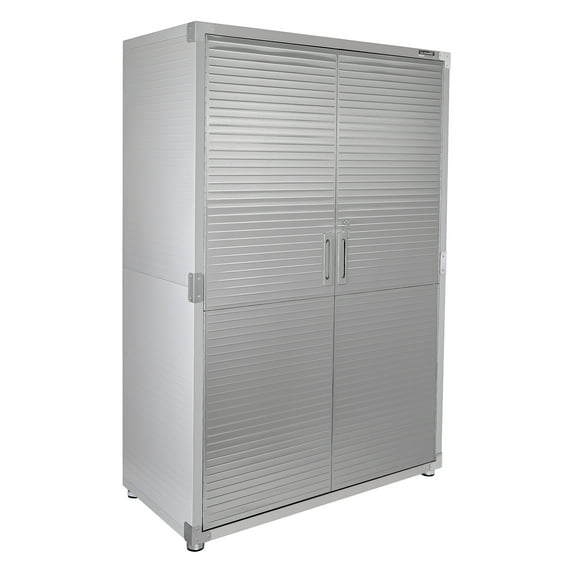 Seville Classics UltraHD® Heavy Steel Lockable Organizer Locker Storage Cabinet, 48" W x 24" D, Granite