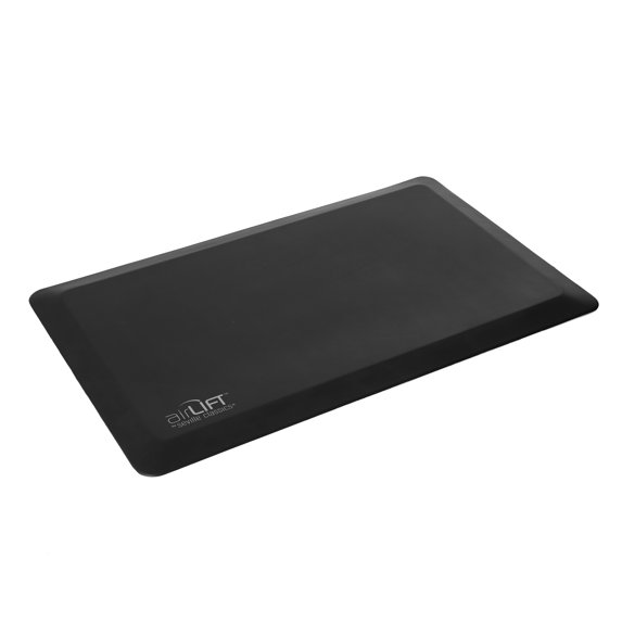 Seville Classics airLIFT Classic Black Kitchen Mat, 20 in x 32 in