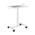 thumbnail image 1 of Seville Classics airLIFT® Height Adjustable Mobile Rolling Laptop Cart Desk, White, 1 of 6