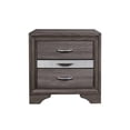 thumbnail image 1 of Seville Grey Nightstand, 1 of 1