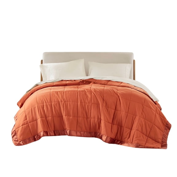 Seville Lightweight Down Alternative Blanket with Satin Trim