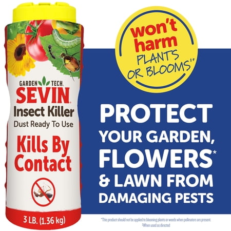 Sevin Garden Insect Killer Ready-to-Use Dust, 3 lb. Can
