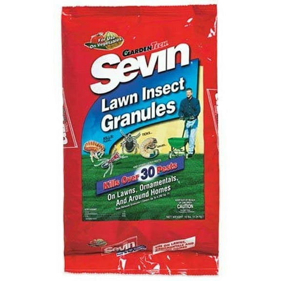 Sevin Granules Ready-to-Use Ant & Grub Pest Bait, Traps & Killers, 10 lbs
