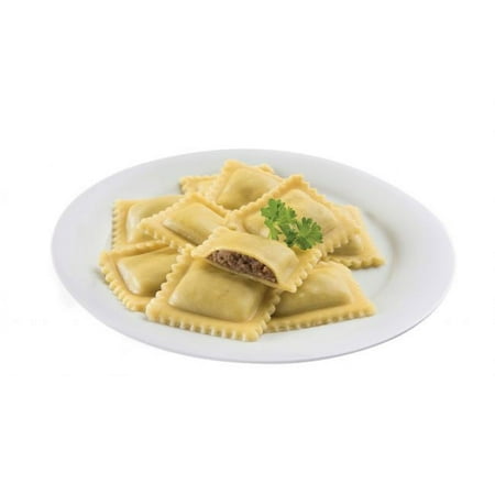 Seviroli Foods Medium Square Beef Ravioli Pasta, 5 Pound - 2 per case.