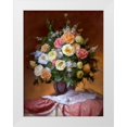 thumbnail image 1 of Sevryukov, Dmitry 19x24 White Modern Wood Framed Museum Art Print Titled - Bouquet of roses, 1 of 4