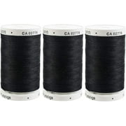 Sew-All Thread 547 Yards-Black 3 Pack