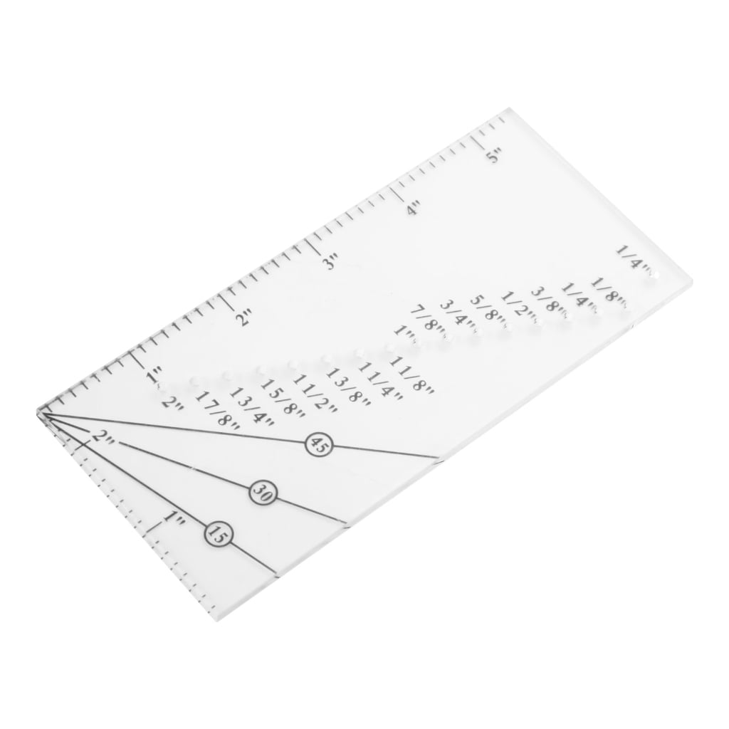Sew Allowance Ruler Set, Quilting Seam Guide for Sewing Machine, DIY