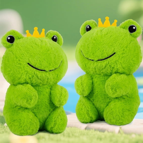 Sew Butiful Frog Plush, 9" Cute Green Stuff, Soft Frog Stuffed Animal Plushies, Birthday, for Girls, Kids