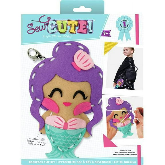 Sew Cute Mini Mermaid Felt Kit