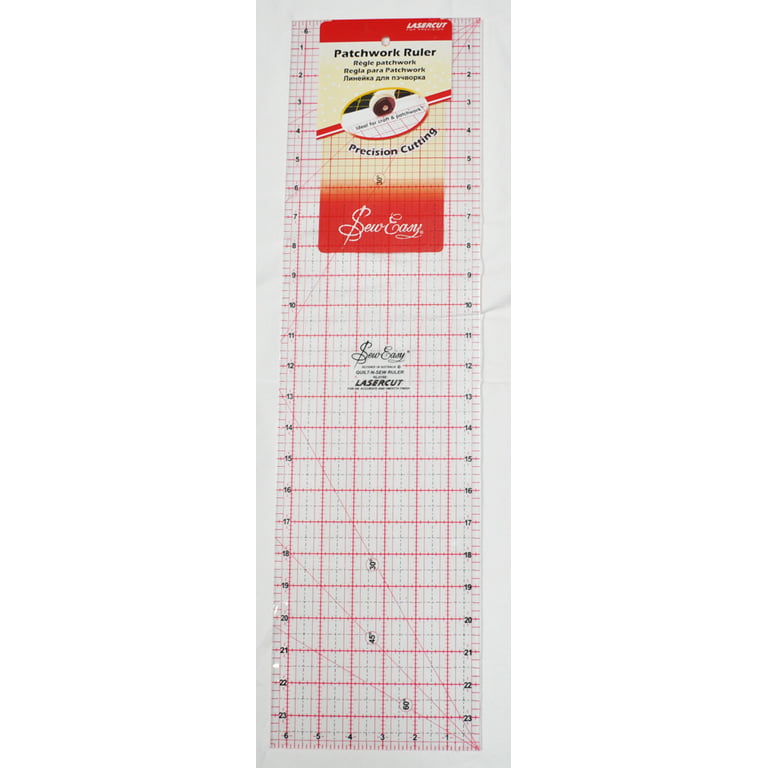 Love Sew Quilter's Ruler - 6.5 x 24