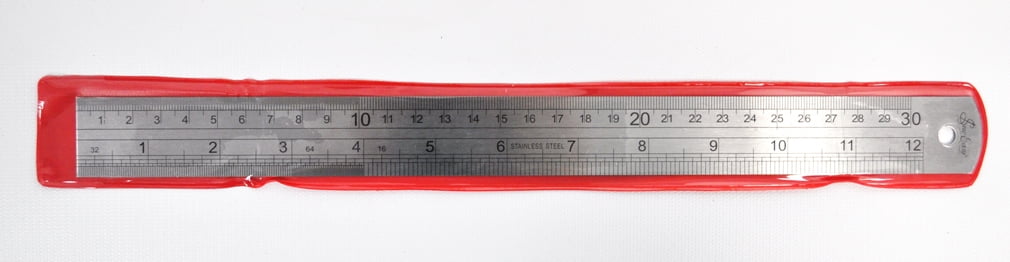 Sewing Ruler Metal Sew Easy Metal Ruler 300MM x 28MM - Walmart.com