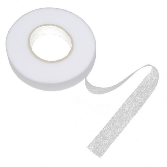 No Sew Hemming Tape, Double Sided Washable Fabric Tape, Instant Permanent Fabric Adhesive for Clothes, Jeans, Curtains, Dresses, Skirts, High Temperature Resistant Washable Hem Tape, 1/2 Inch Wide