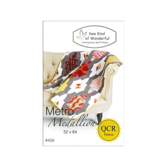 Sew Kind Of Wonderful QCR Metro Medallion Ptrn