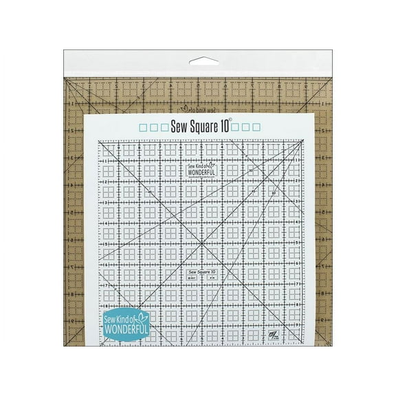 Sew Kind Of Wonderful Ruler Sew Square 10