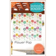 Sew Kind of Wonderful Flower Pop Quilt Pattern SKW-458 , Opt SKW Rulers