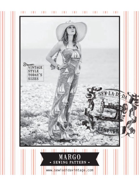 Paper Sewing Pattern Margo Jumpsuit - Jumpsuits and Vintage Style for Women